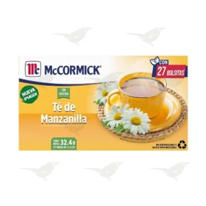 Té de Manzanilla McCormick 27 sobres