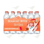 Agua Bonafont Natural 18 botellas de 500 ml c/u
